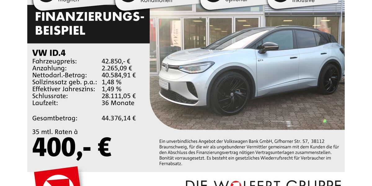 VW ID.4 16.564 km 41.850 &euro; Buergstadt 63927