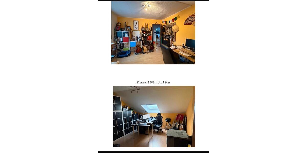 Dachgeschoßwohnung Dachau - 2 Zimmer, 48 m&sup2;, 1.350&euro; | Angebot:25414098