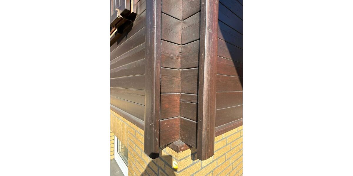 Charmantes Blockbohlenhaus mit Sonnenterrasse mit tollem Weitblick u. einer beheizbaren Vollkeller. - Bauernhaus, Landhaus Steyerberg | Angebot:26302268