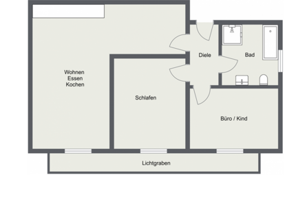 Wohnung Lenting - 3 Zimmer, 68 m&sup2;, 680&euro; | Angebot:26785278