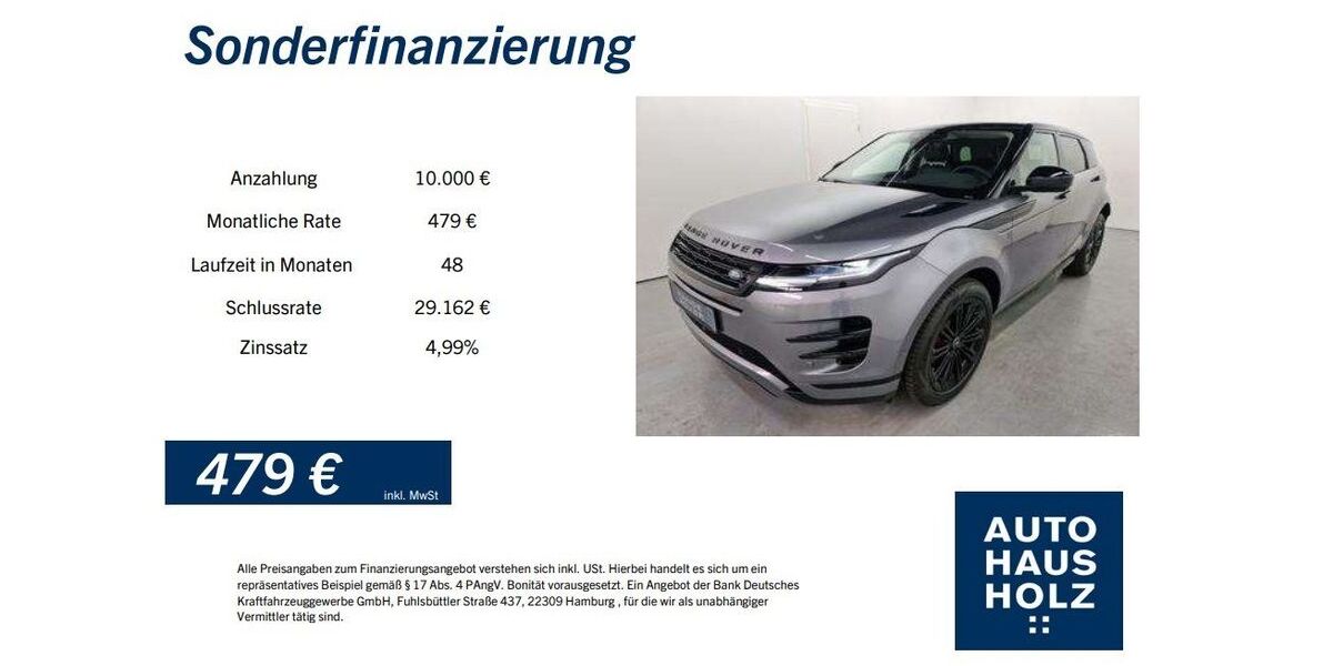 Land Rover Range Rover Evoque 8.000 km 48.890 € Landau 76829
