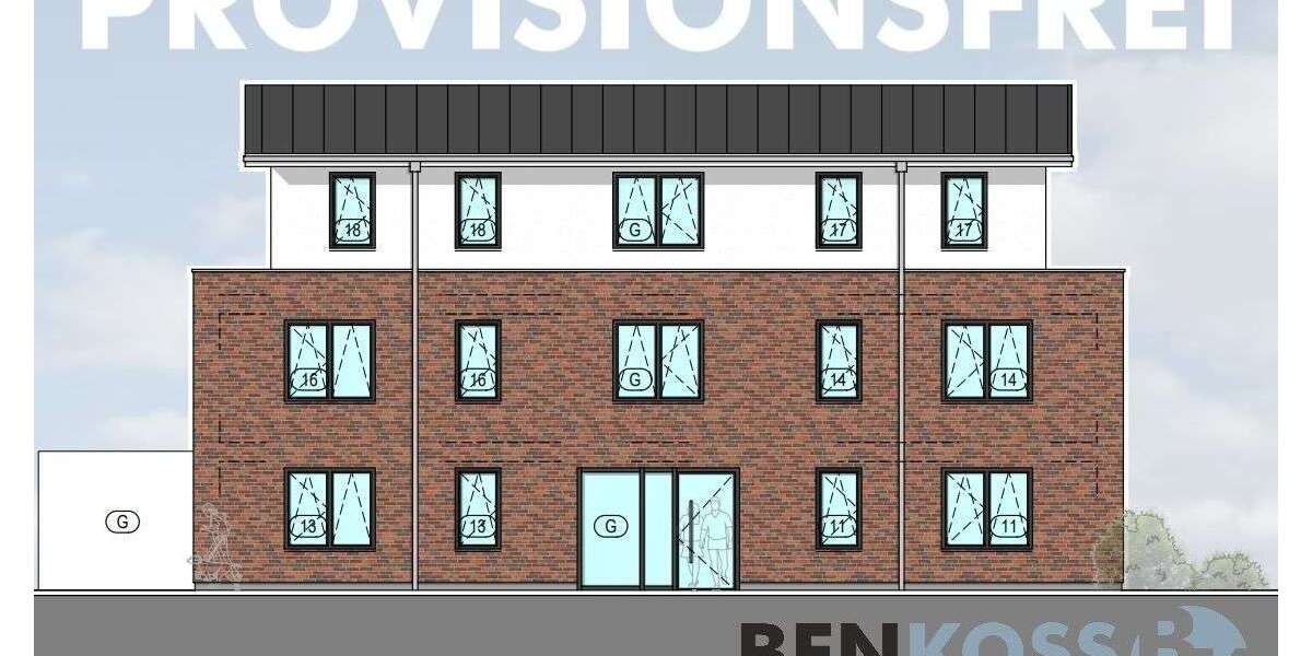 Etagenwohnung Neumünster - 2 Zimmer, 38 m&sup2;, 174.000&euro; | Angebot:24691080