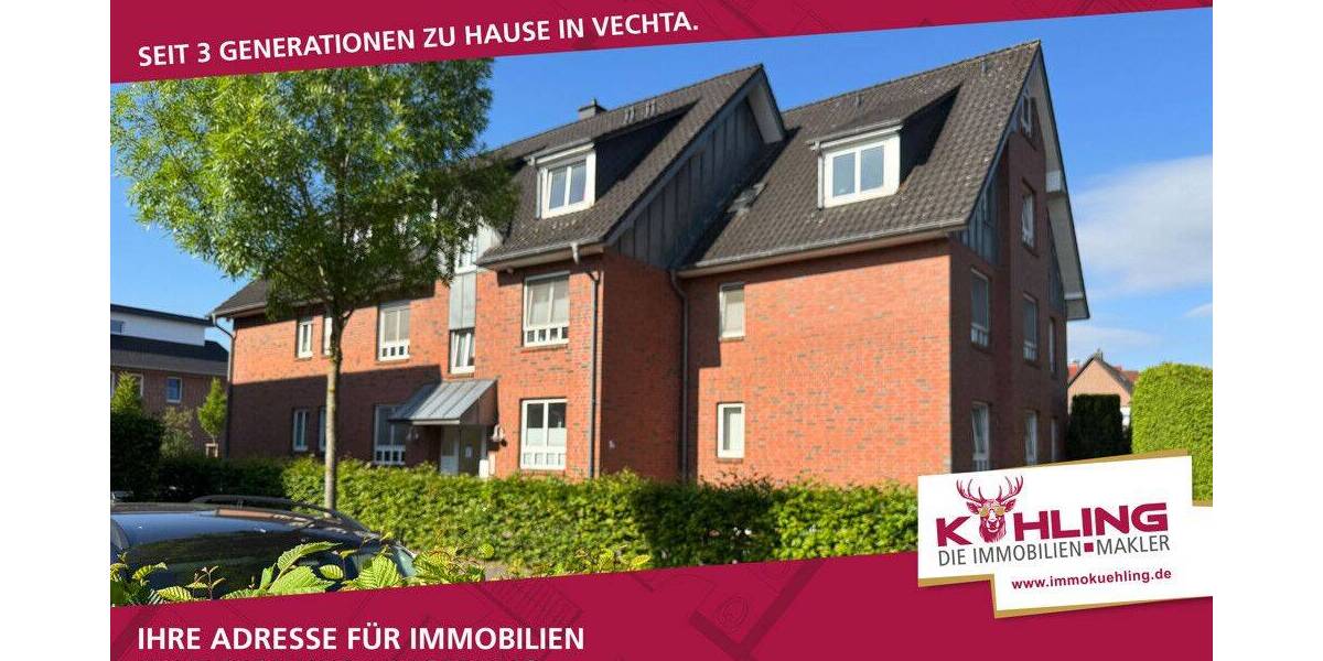 Etagenwohnung Wildeshausen - 3 Zimmer, 83 m&sup2;, 235.000&euro; | Angebot:26805823