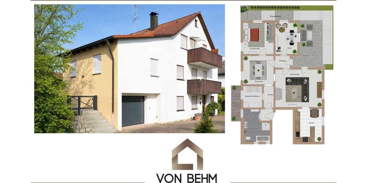 Etagenwohnung Geisenfeld - 4 Zimmer, 107 m&sup2;, 345.000&euro; | Angebot:25563675