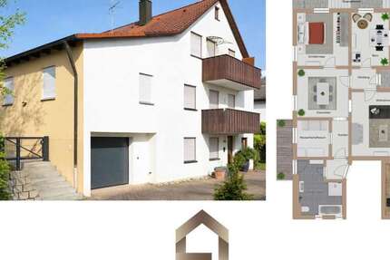 Wohnung Geisenfeld - 4 Zimmer, 107 m&sup2;, 345.000&euro; | Angebot:25563675