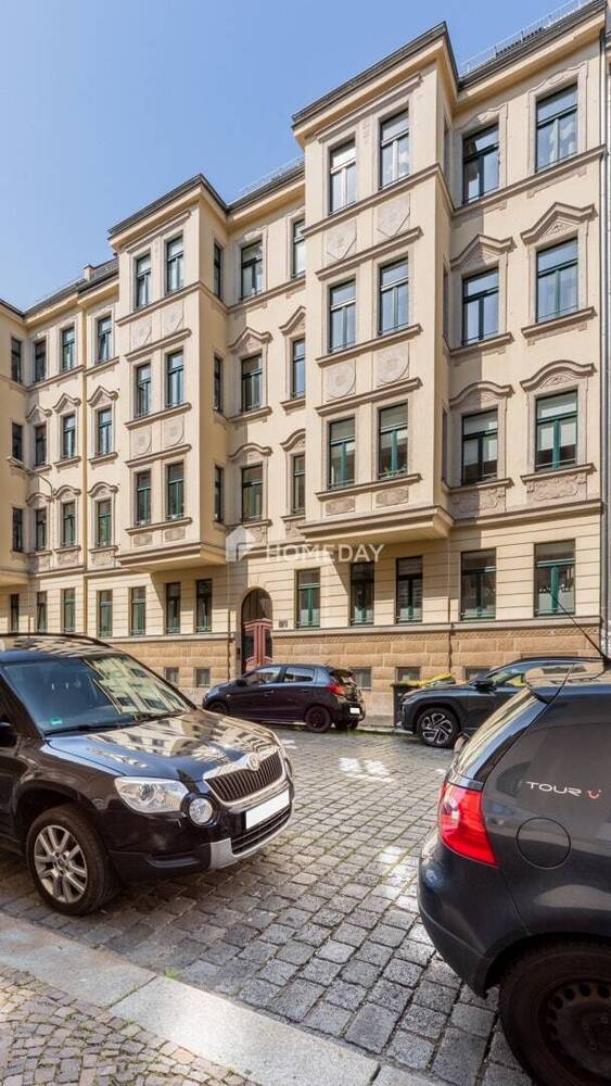 64,83 m² Wohnkomfort in Jugendstilhaus mit Loggia in begehrter Lage von Leipzig-Stötteritz