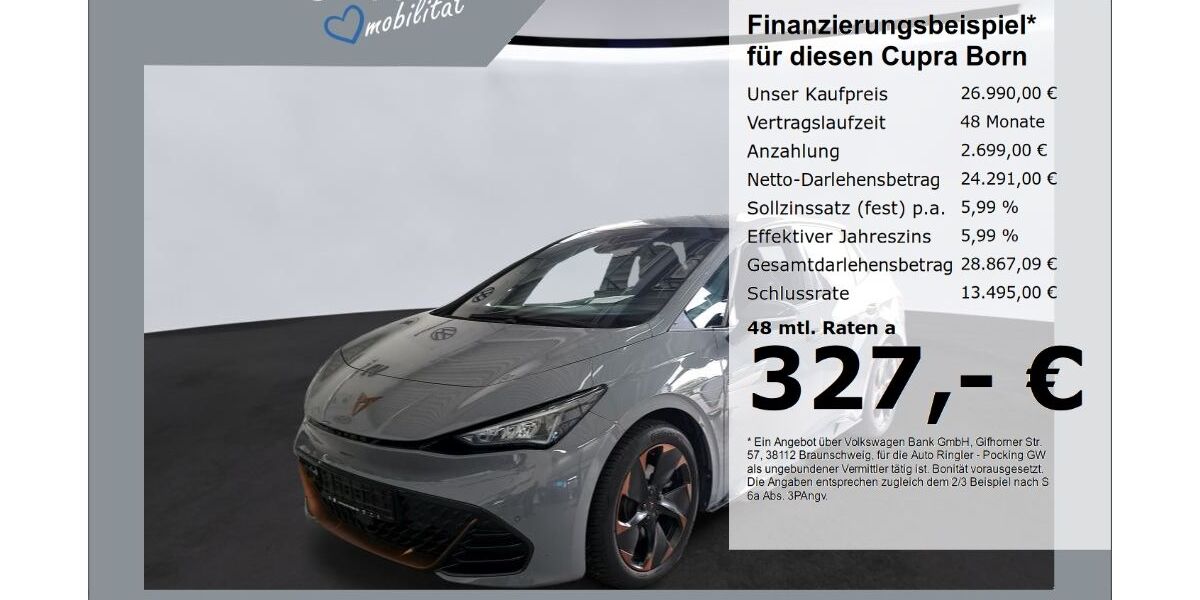Cupra Born 20.000 km 26.990 &euro; Pocking 94060