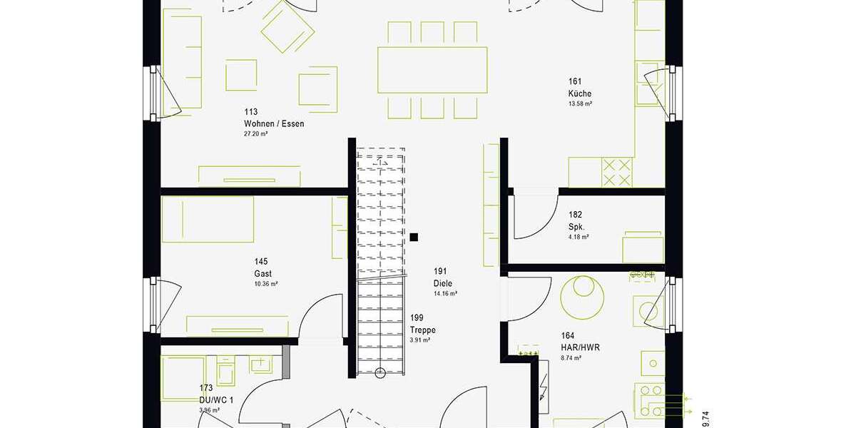 Einfamilienhaus Halver - 4 Zimmer, 169 m&sup2;, 326.400&euro; | Angebot:23947135