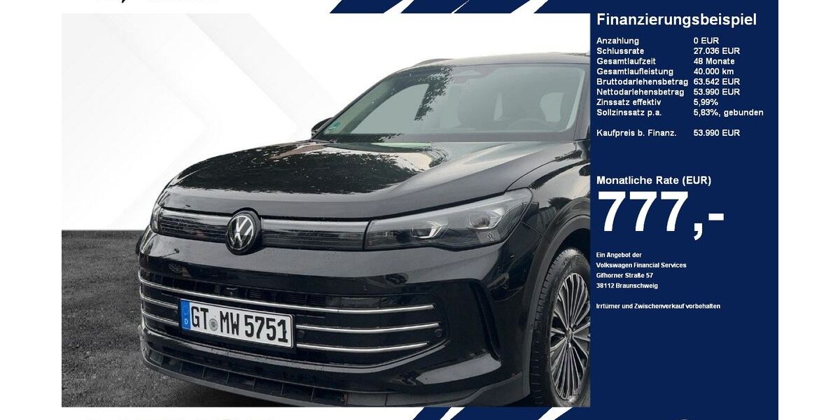 VW Tiguan 15.000 km 47.895 &euro; Gütersloh 33334