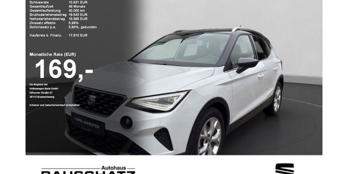 Seat Arona 39.591 km 17.810 &euro; Sigmaringen 72488