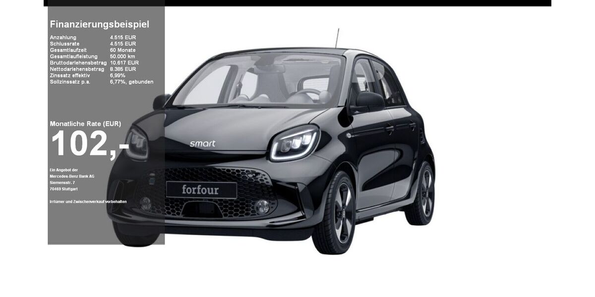 Smart ForFour 20.579 km 12.500 &euro; Kiel 24109