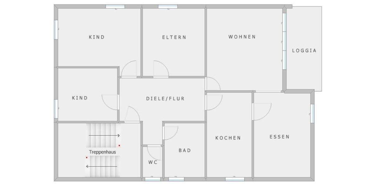 Etagenwohnung Kümmersbruck - 5 Zimmer, 80 m&sup2;, 850&euro; | Angebot:25682833