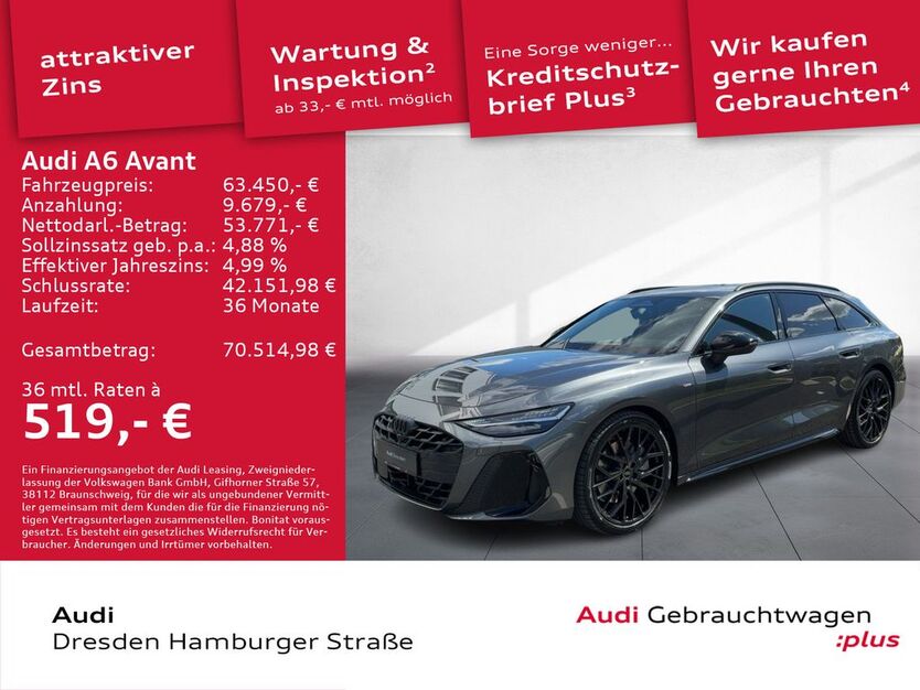 Audi A6 5.190 km 63.450 € Dresden 01067