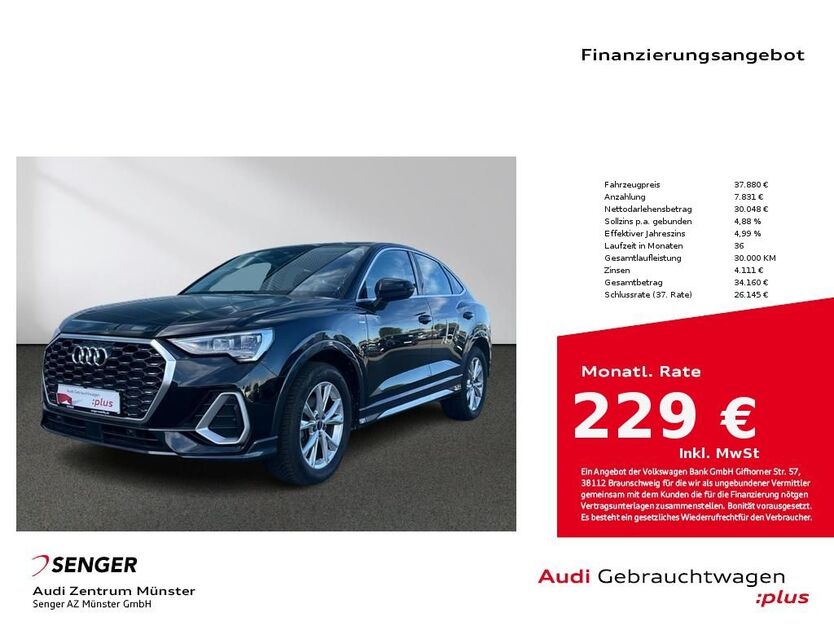 Audi Q3 28.146 km 37.880 € Münster 48153