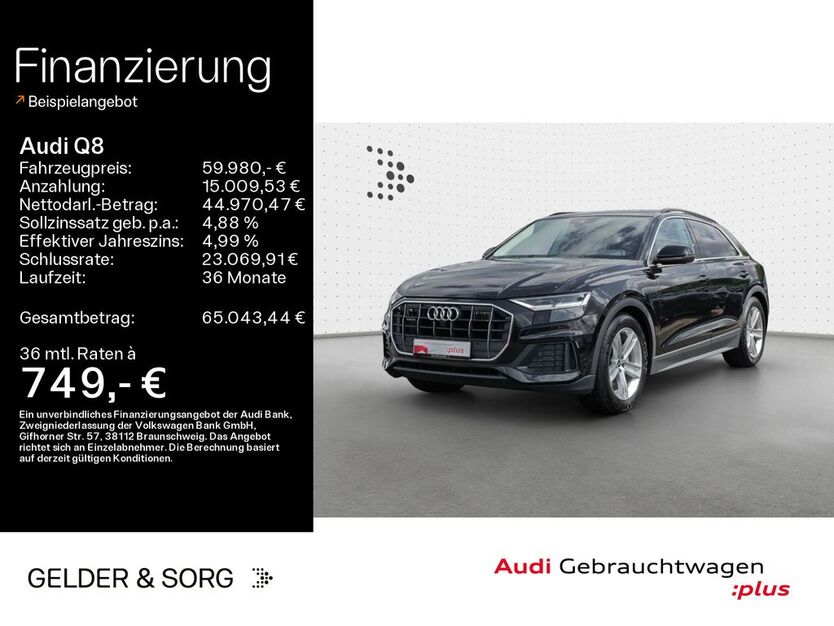 Audi Q8 93.000 km 59.980 € Haßfurt 97437