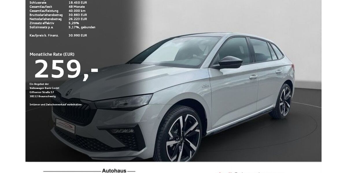 Skoda Scala 7.641 km 29.910 &euro; Ravensburg 88214