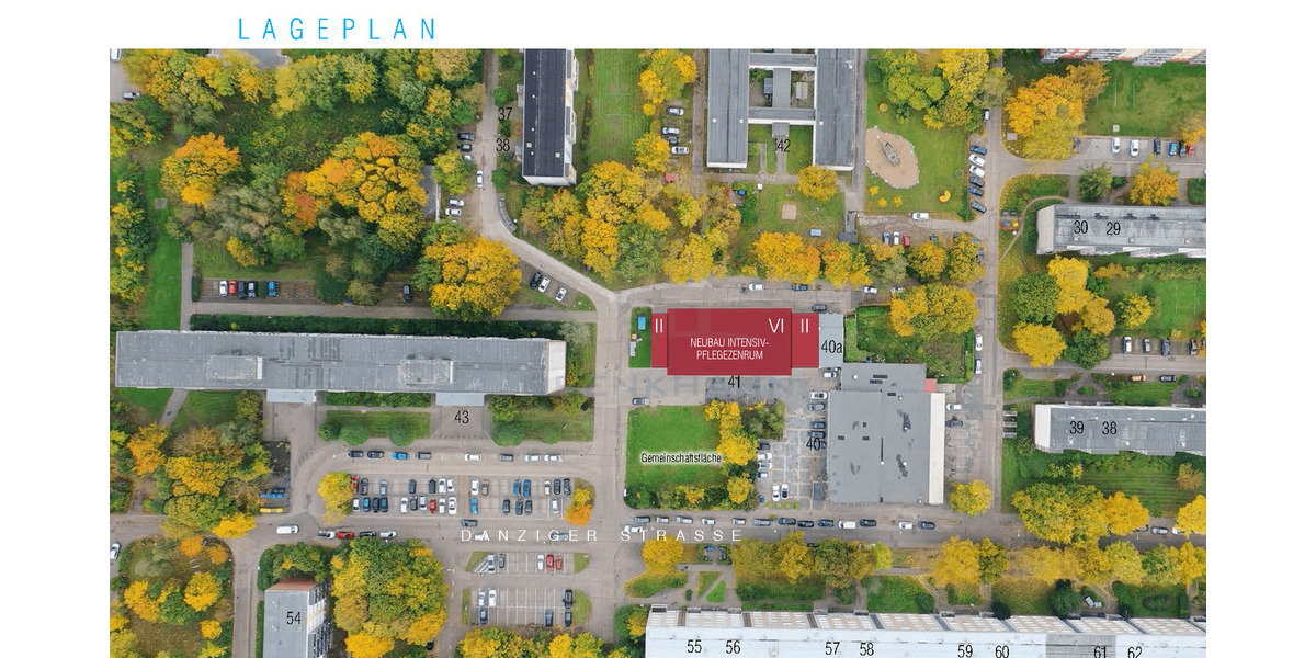 Neubauprojekt für eine Pflegeeinrichtung in beliebter und zentraler Lage von Lütten-Klein in Rostock zimmer