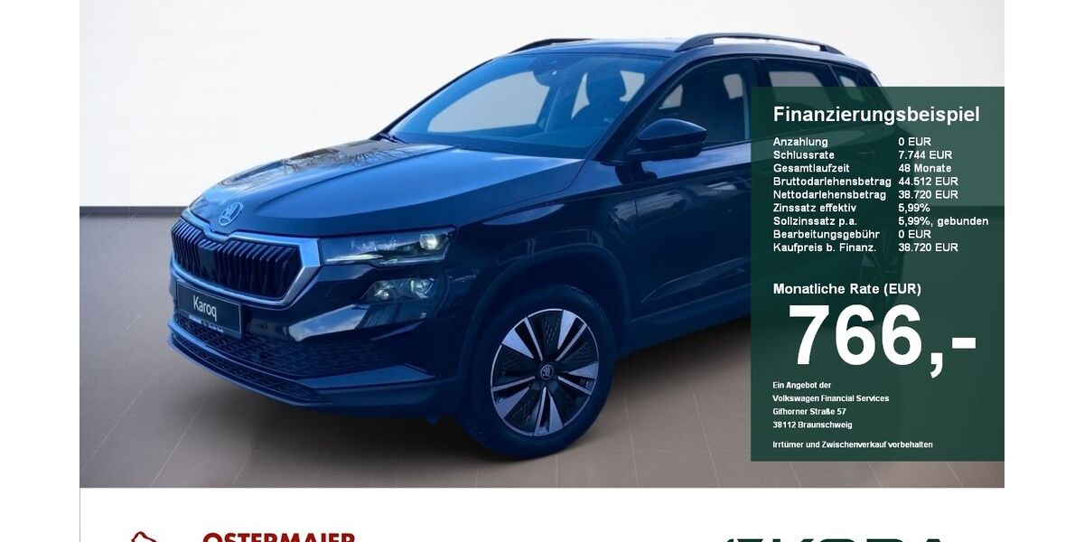Skoda Karoq 4.500 km 38.720 &euro; Landshut 84034