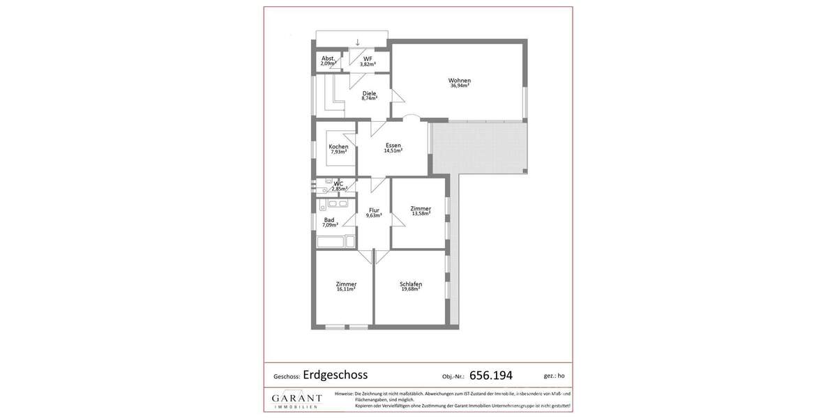 Bungalow Ainring Perach - 5 Zimmer, 143 m&sup2;, 760.000&euro; | Angebot:26345516