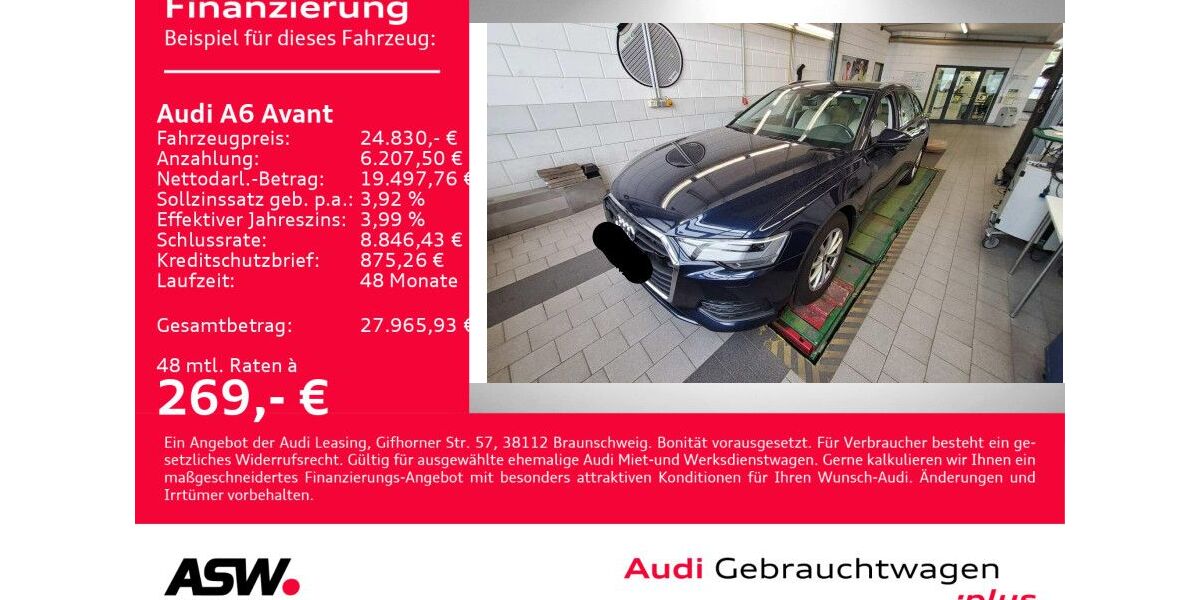 Audi A6 80.800 km 24.830 &euro; Heilbronn 74074
