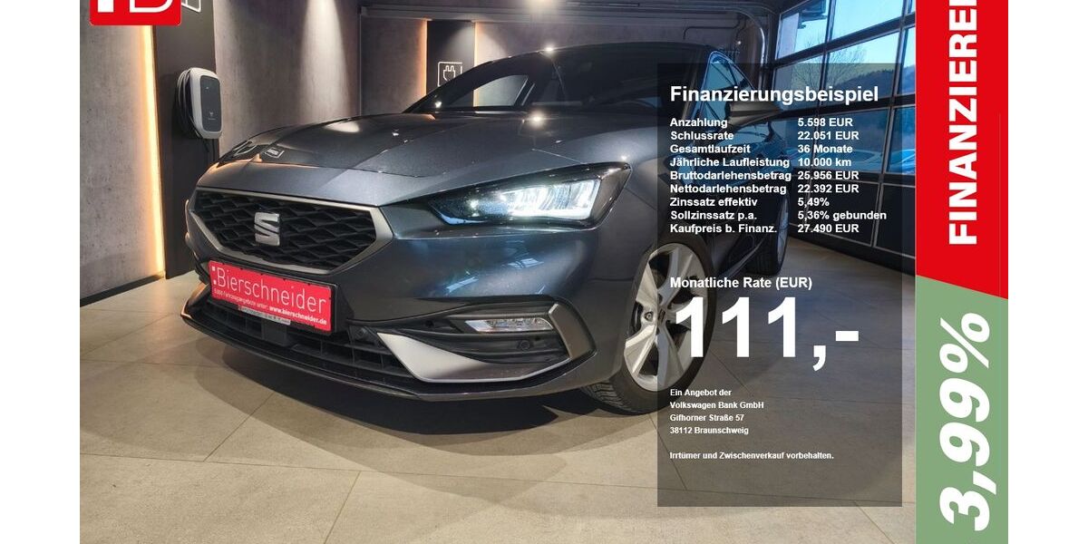 Seat Leon 24.543 km 27.250 &euro; Riedenburg 93339