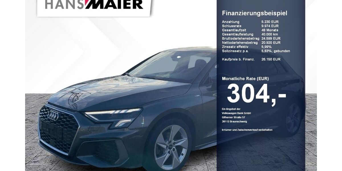 Audi A3 79.232 km 25.699 &euro; Erding 85435