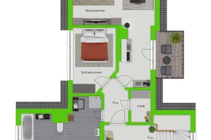 Wohnung Prerow - 2 Zimmer, 45 m&sup2;, 249.000&euro; | Angebot:23030565