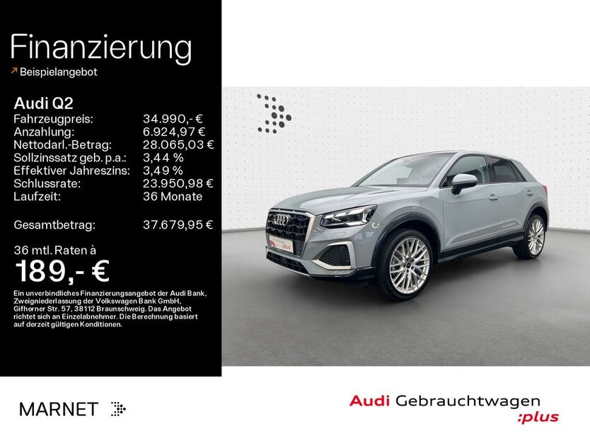 Audi Q2 6.473 km 34.990 € Bad Nauheim 61231