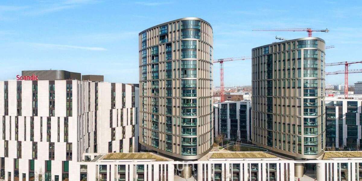 Etagenwohnung Frankfurt am Main Ostend - 2 Zimmer, 64 m&sup2;, 1.960&euro; | Angebot:25471138