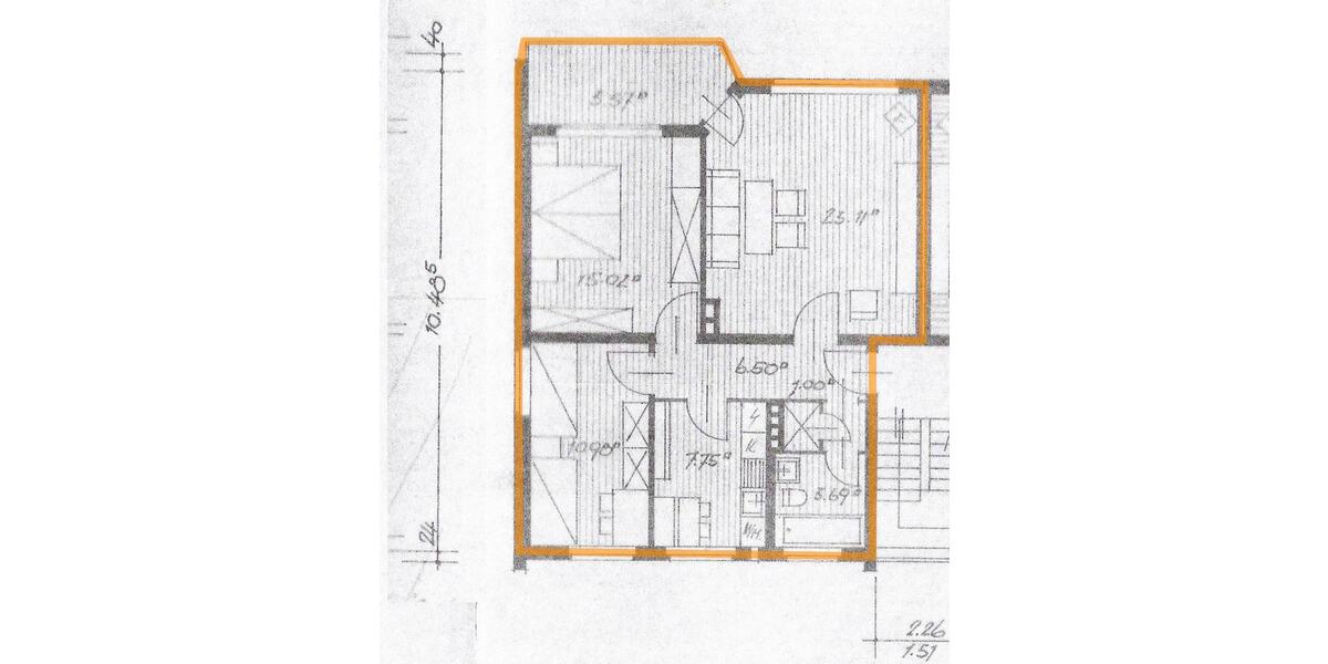 Erdgeschoßwohnung Bad Oeynhausen Dehme - 3 Zimmer, 72 m&sup2;, 590&euro; | Angebot:25574474