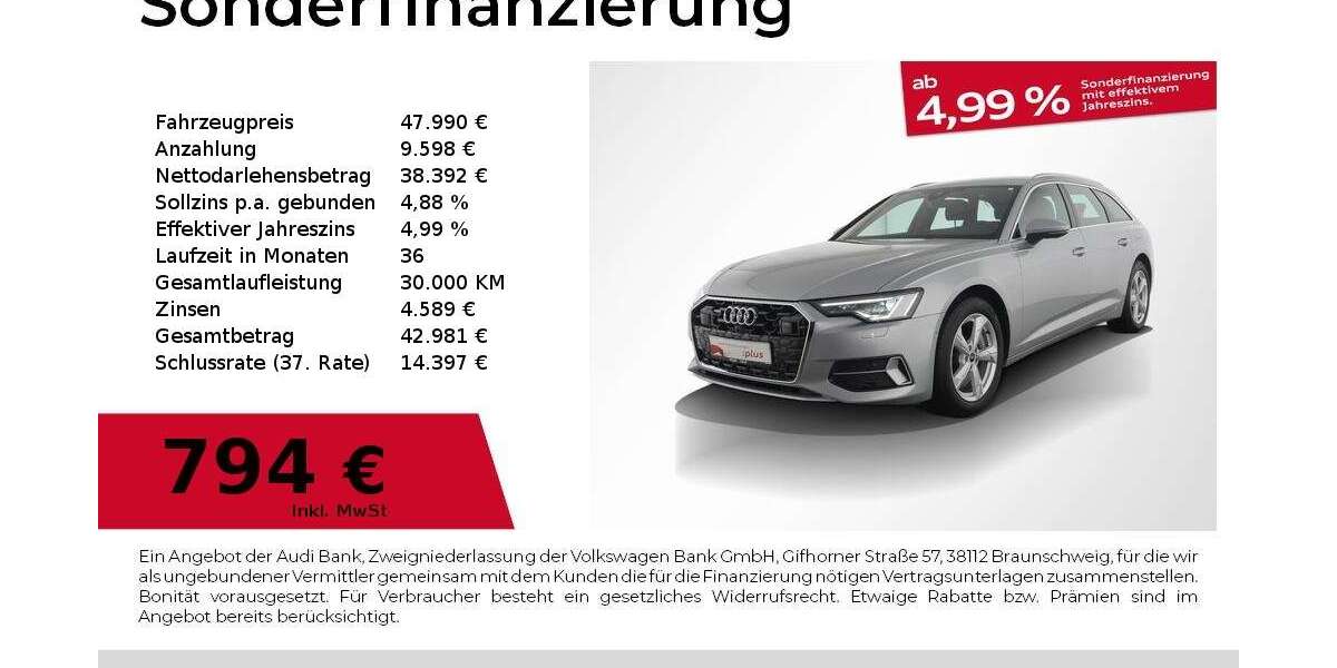 Audi A6 24.102 km 47.990 &euro; Nürnberg 90441