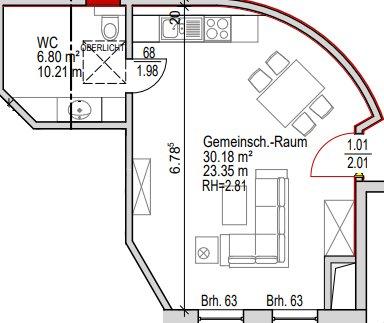 Etagenwohnung Tangermünde - 1 Zimmer, 37 m&sup2;, 278&euro; | Angebot:26264142