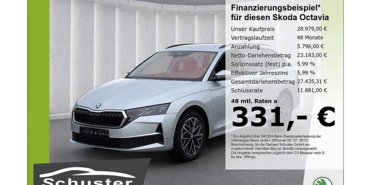 Skoda Octavia 32.052 km 28.979 &euro; Ruhstorf 94099