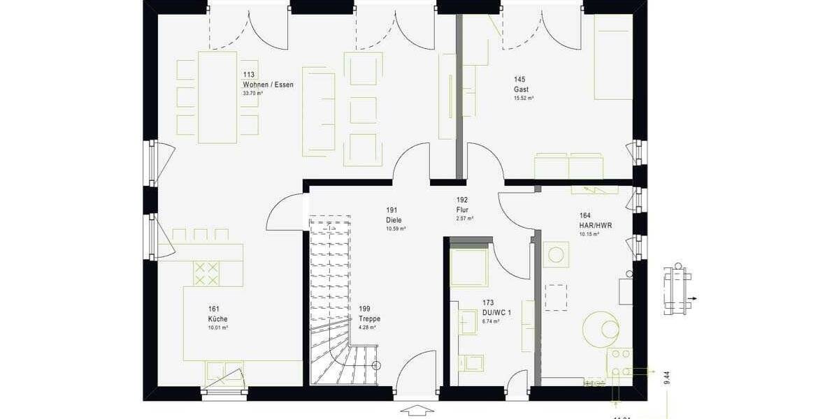 Einfamilienhaus Rothenburg Rothenburg - 6 Zimmer, 184 m&sup2;, 291.000&euro; | Angebot:26391368