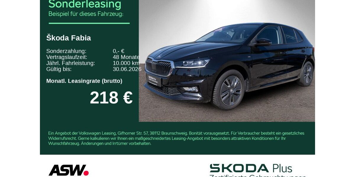 Skoda Fabia 16.300 km 22.260 &euro; Bad Rappenau 74906