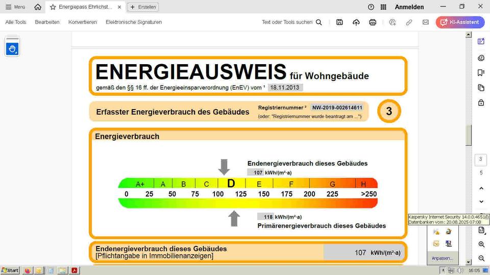 Vermietete Eigentumswohung im Jungferntal steht zu Verkauf 3 zimmer