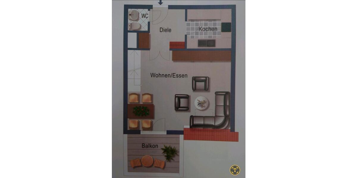 Maisonette Wohnung ohne Makler zimmer