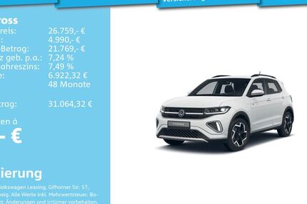 VW T-Cross 4.131 km 26.491 &euro; Mannheim 68309