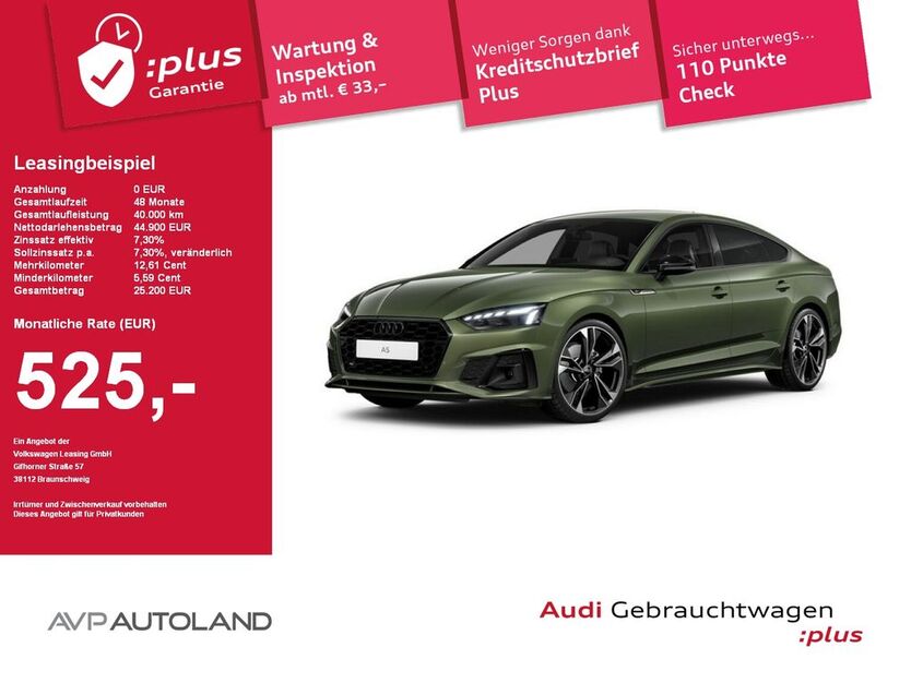Audi A5 5.065 km 44.900 € Plattling 94447