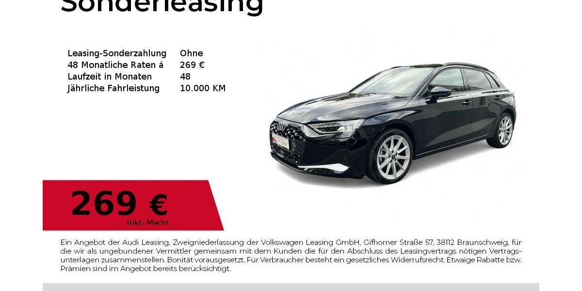 Audi A3 7.555 km 31.880 &euro; Dessau-Roßlau 06844