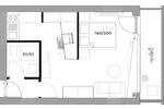 Etagenwohnung Höchberg - 1 Zimmer, 31 m&sup2;, 139.000&euro; | Angebot:27013703