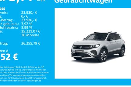 VW T-Cross 4.173 km 23.930 &euro; Stuttgart-Wangen 70188