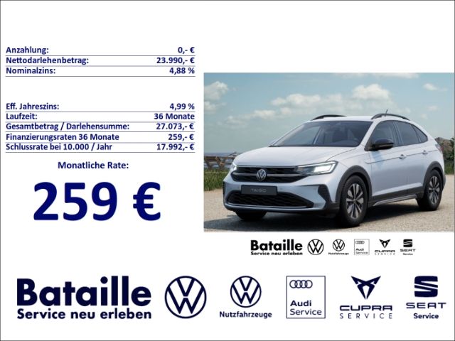 VW Taigo 3.900 km 23.990 &euro; Jülich 52428