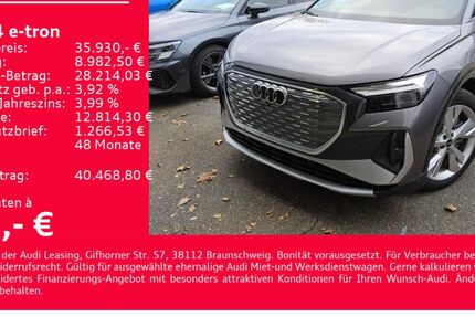 Audi Q4 e-tron 31.200 km 35.930 &euro; Heilbronn 74074