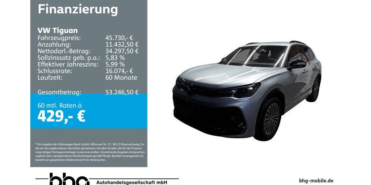 VW Tiguan 7.174 km 43.960 &euro; Reutlingen 72770