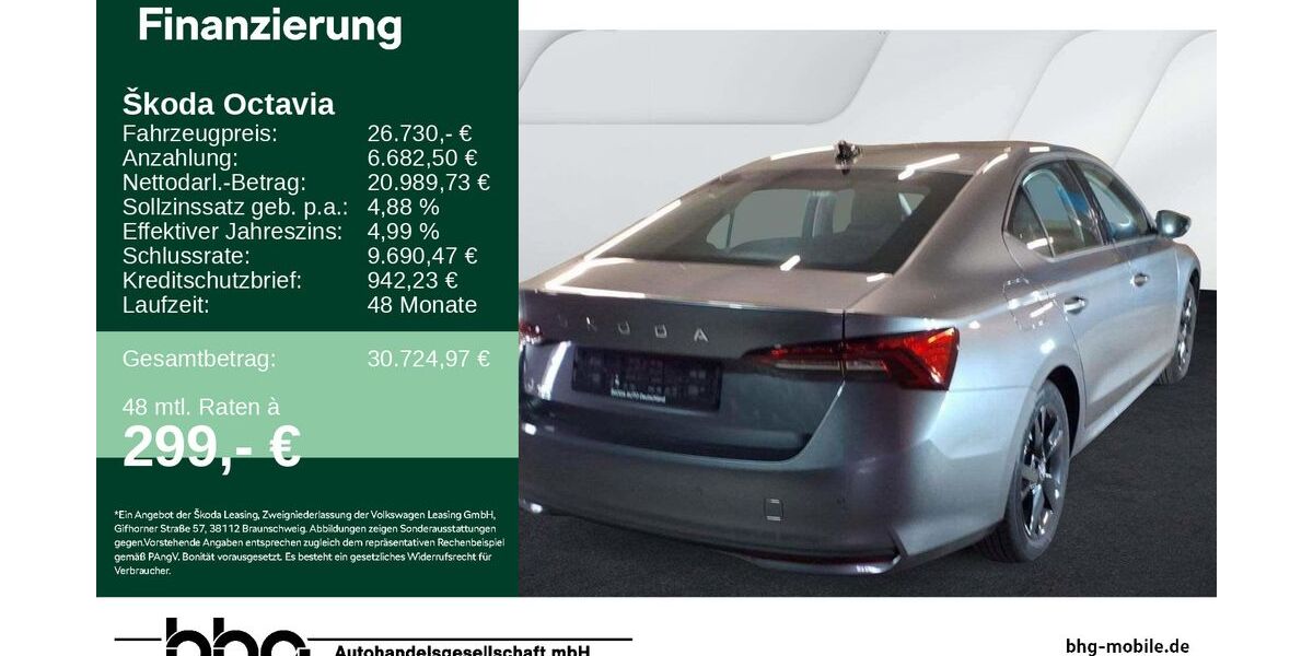 Skoda Octavia 4.715 km 26.730 &euro; Freudenstadt 72250