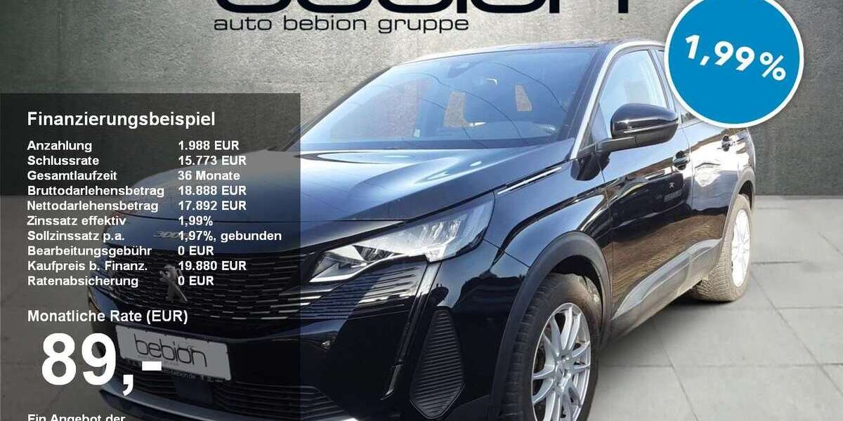 Peugeot 3008 22.450 km 19.480 &euro; Magstadt 71106