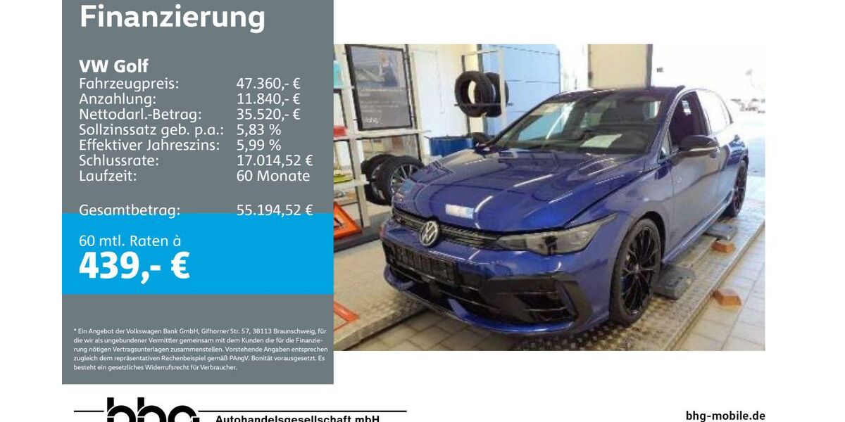VW Golf 17.862 km 47.360 &euro; Durmersheim 76448