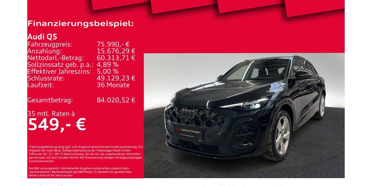 Audi Q5 9.999 km 75.990 &euro; Hannover 30179