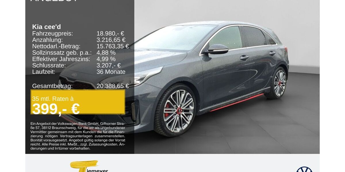 Kia ceed / Ceed 97.018 km 18.980 &euro; Bochum 44892